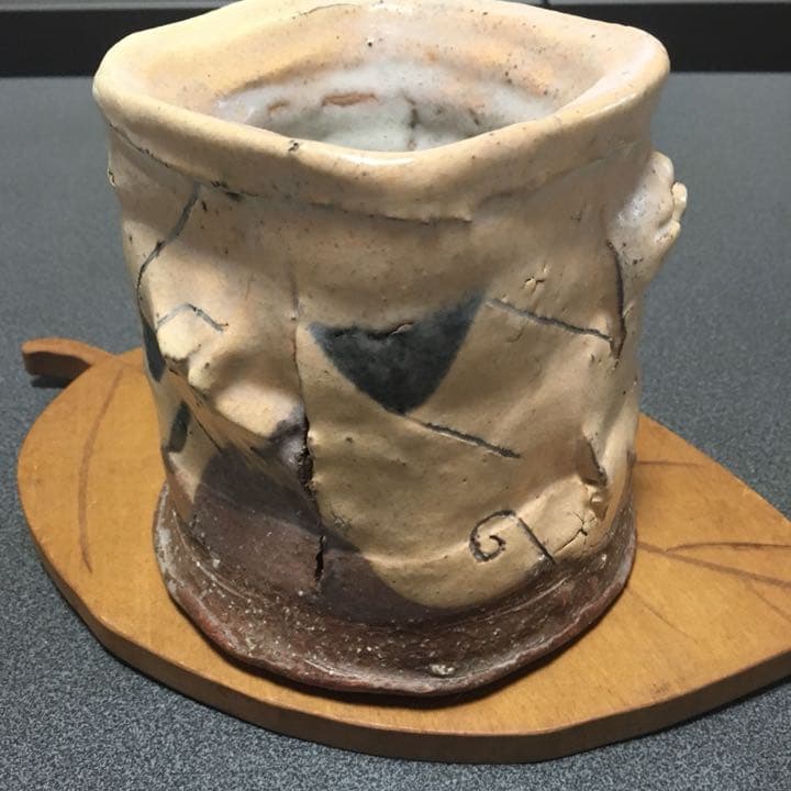 萩焼作家 永地博正作 花瓶 お値下げしました。