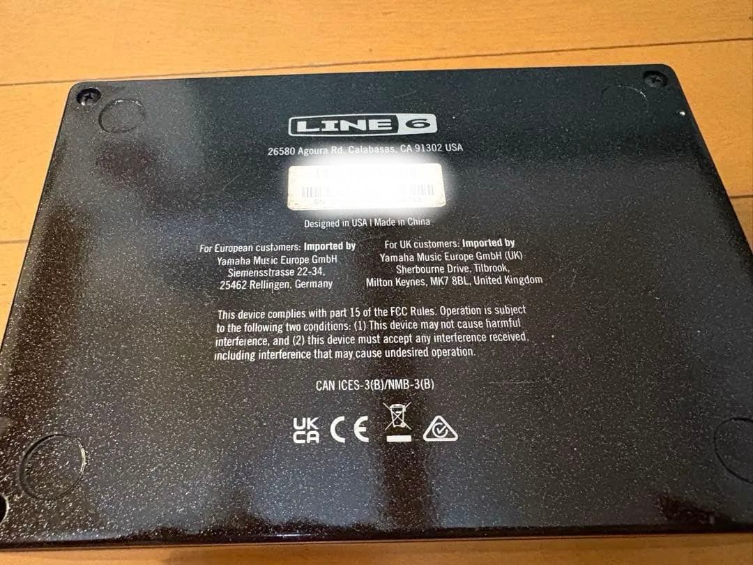 LINE6 HX STOMP ギター、ベース、兼用マルチエフェクター