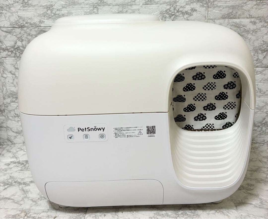 【美品 動作品】Pety + 全自動スマート猫トイレ ホワイト