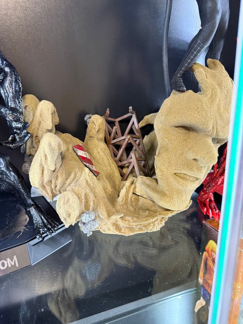 ホットトイズ　スパイダーマン特性サンドマン台座