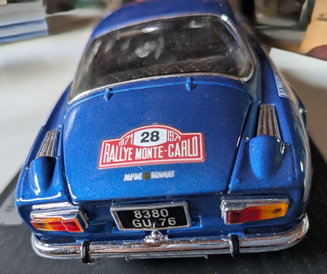 アルピーヌ A110 ラリー・モンテカルロ Maisto 1/18 美品