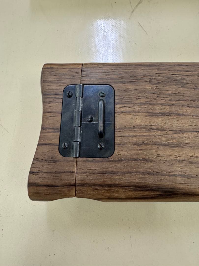 【廃版】マルシン　モーゼルM712用 木製ストックホルスター(元箱あり)