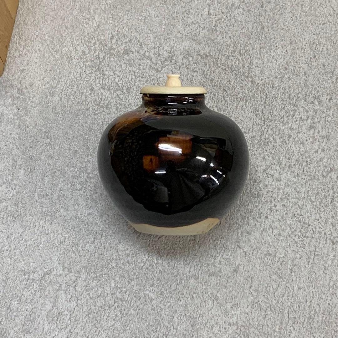 茶入れ 桶谷定一 共箱 巾着付 茶道具 抹茶 和食器 茶の湯 骨董