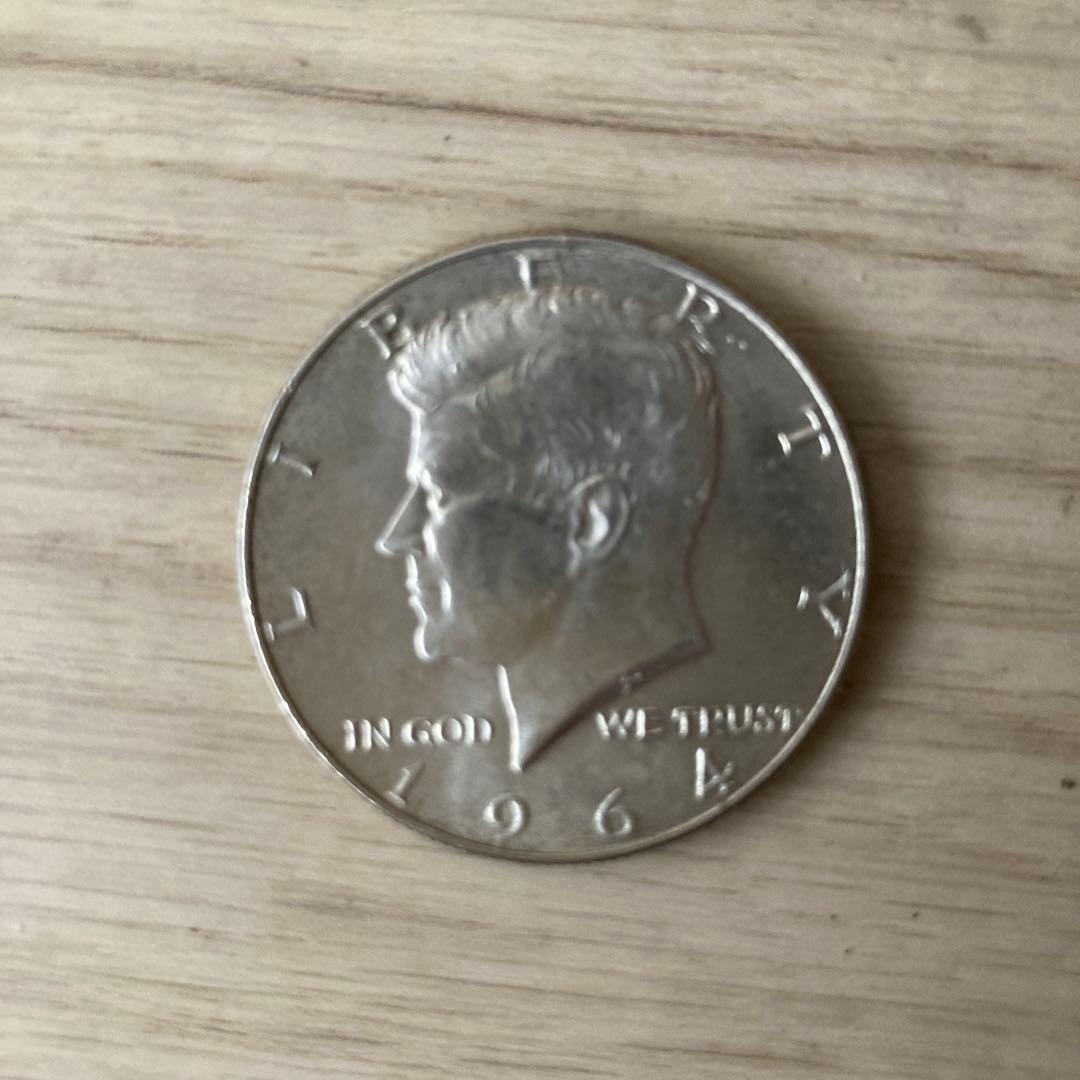 ジョン・F・ケネディ　ハーフダラー　1964年　9枚セット