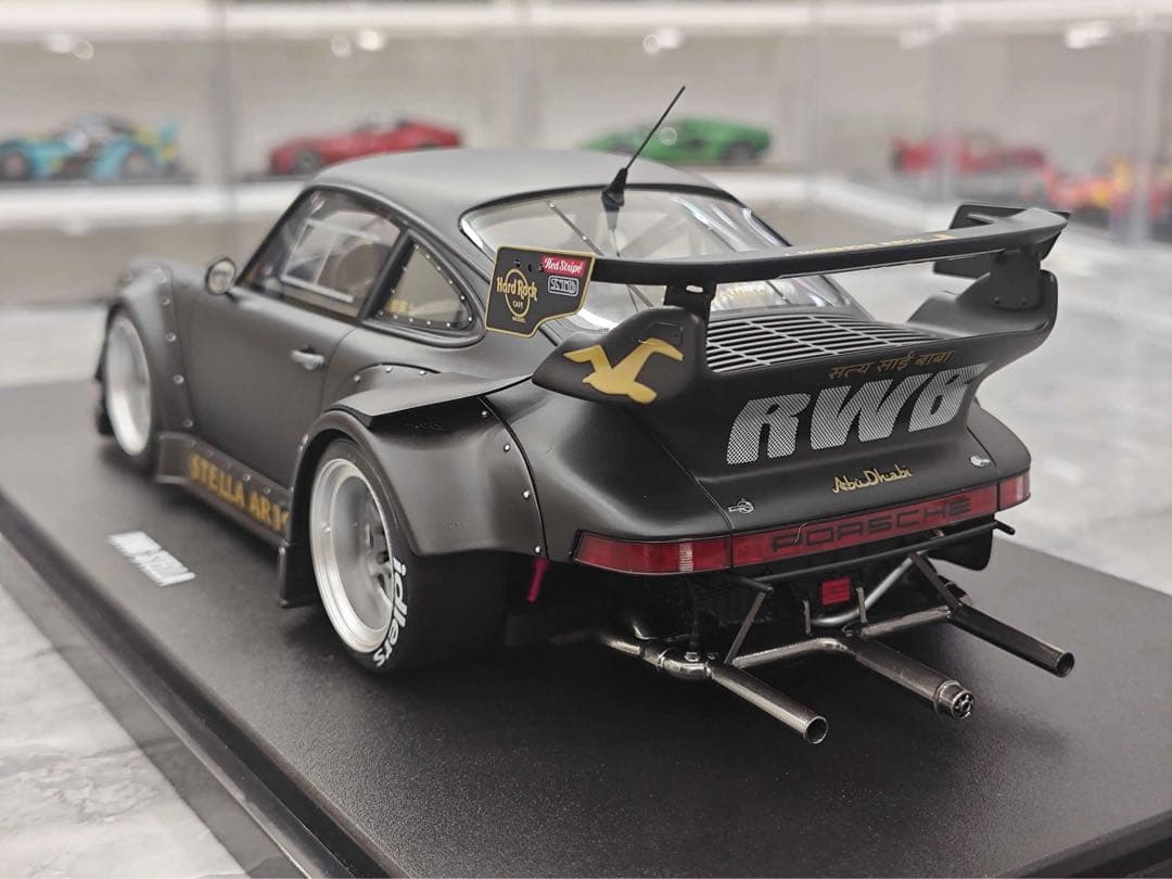ハ*ル様 GT Spirit 1/18 ポルシェ 964 RWB ミニカー マッ