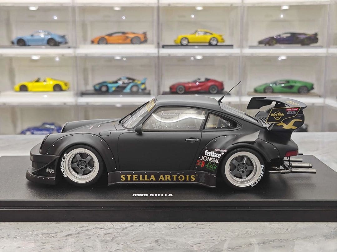 ハ*ル様 GT Spirit 1/18 ポルシェ 964 RWB ミニカー マッ