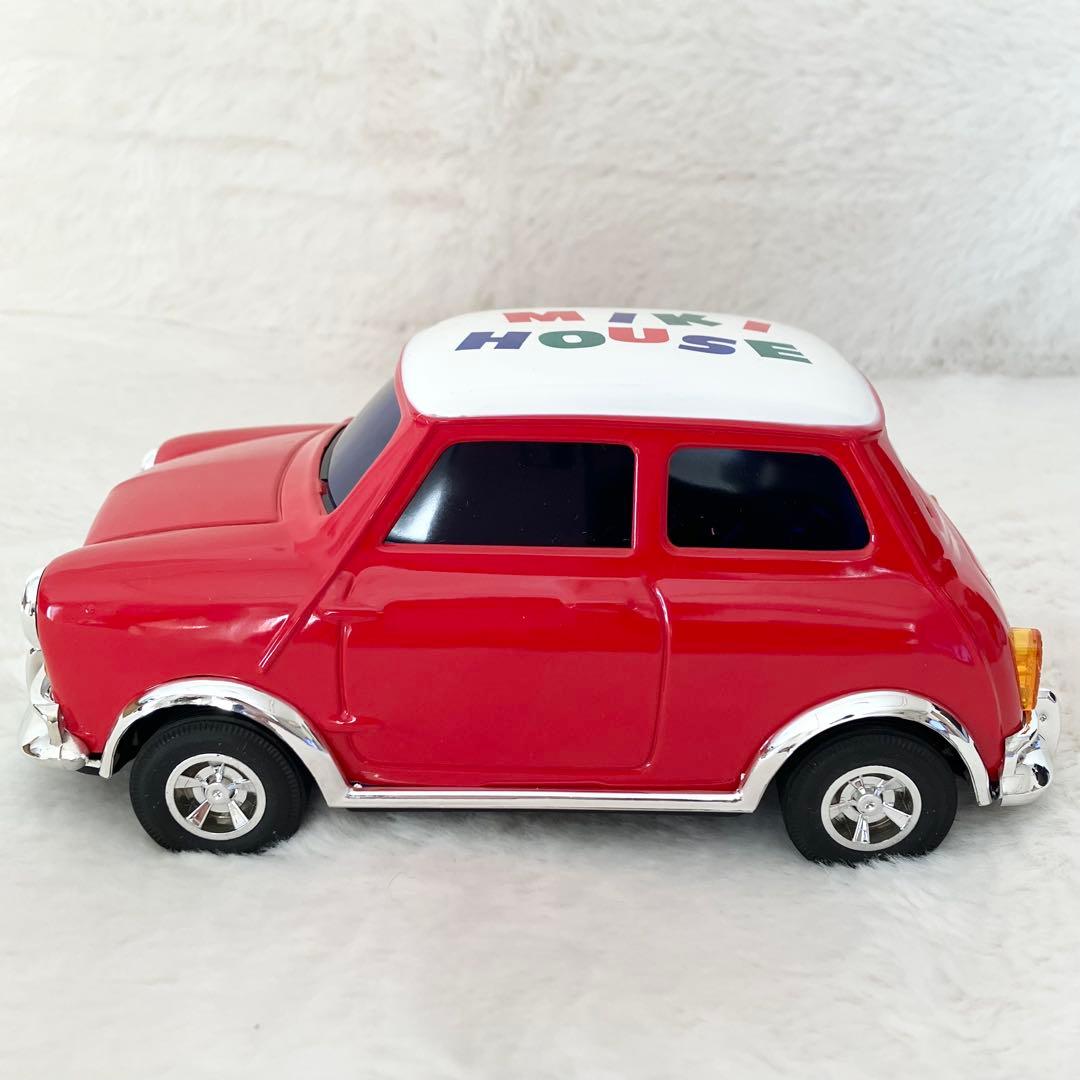 【レア・美品】MIKI HOUSE ミキハウス　ブリキミニカー　ミニクーパー