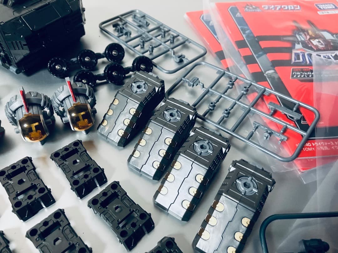 ダイアクロン　＜D＞ビークルズ　パーツ　グランドダイオン強化ユニットパーツ　他