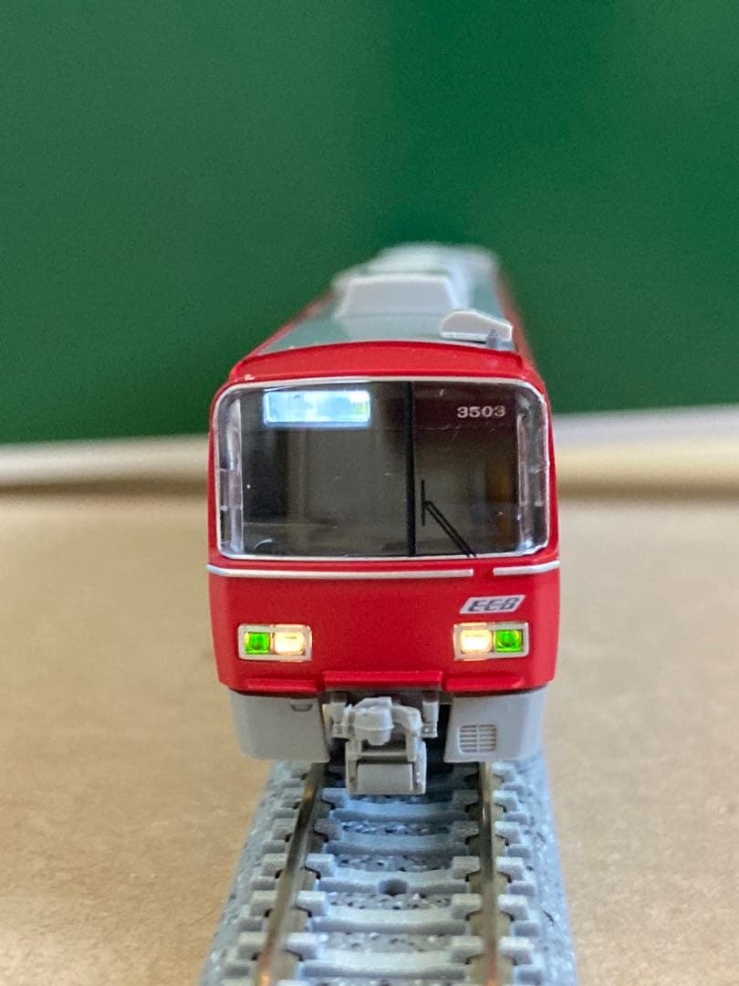 ＜31696＞名鉄3500系（機器更新車・行先表示点灯）基本4両編成セット動力付