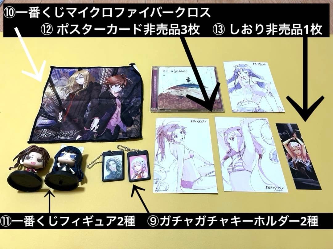 ギルティクラウン　グッズまとめ売り