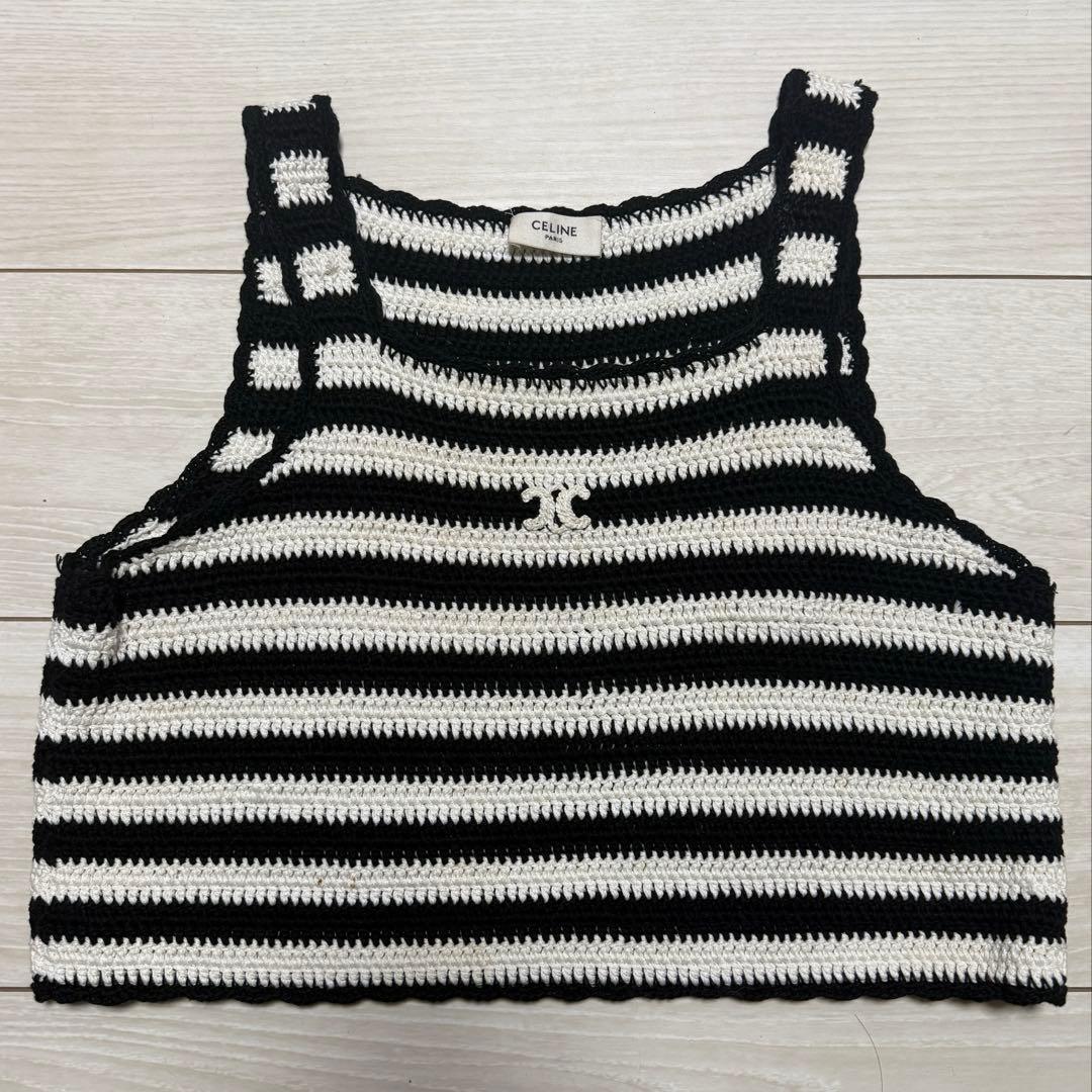 CELINE ニット タンクトップ