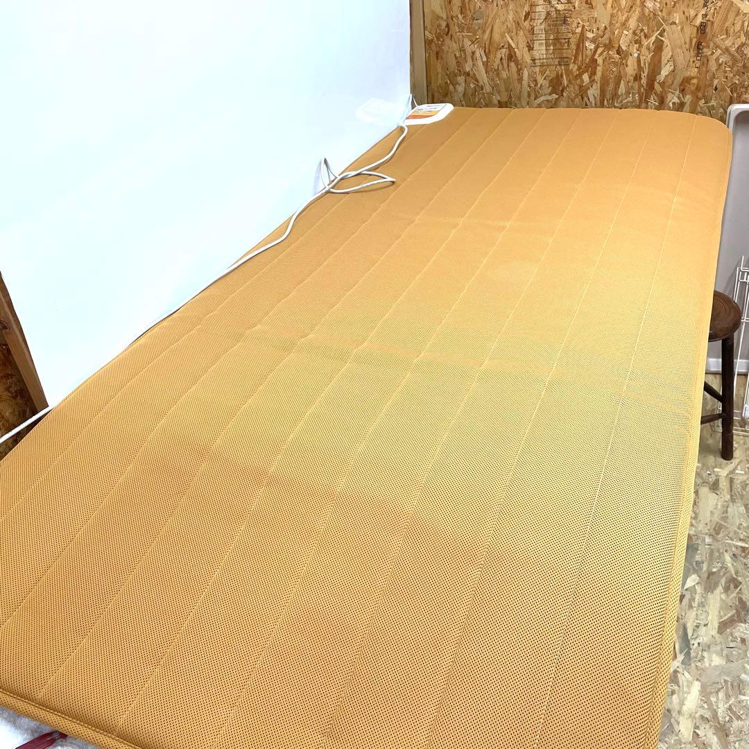 電気毛布 シングルサイズ　京都西川　介護老人腰痛電気　電位　治療