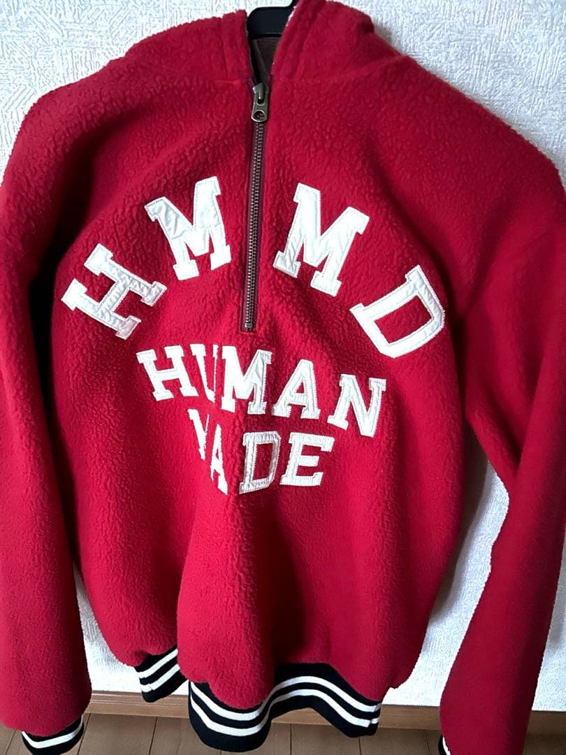 ヒューマンメイド　ハーフジップ