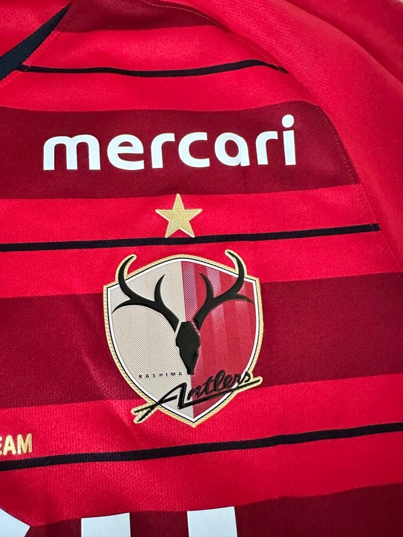 鹿島アントラーズ　 2018シーズンNIKEホームユニフォーム 内田篤人