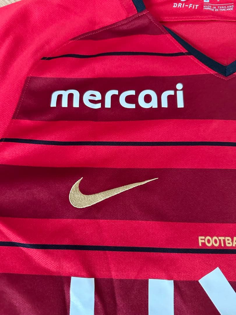 鹿島アントラーズ　 2018シーズンNIKEホームユニフォーム 内田篤人