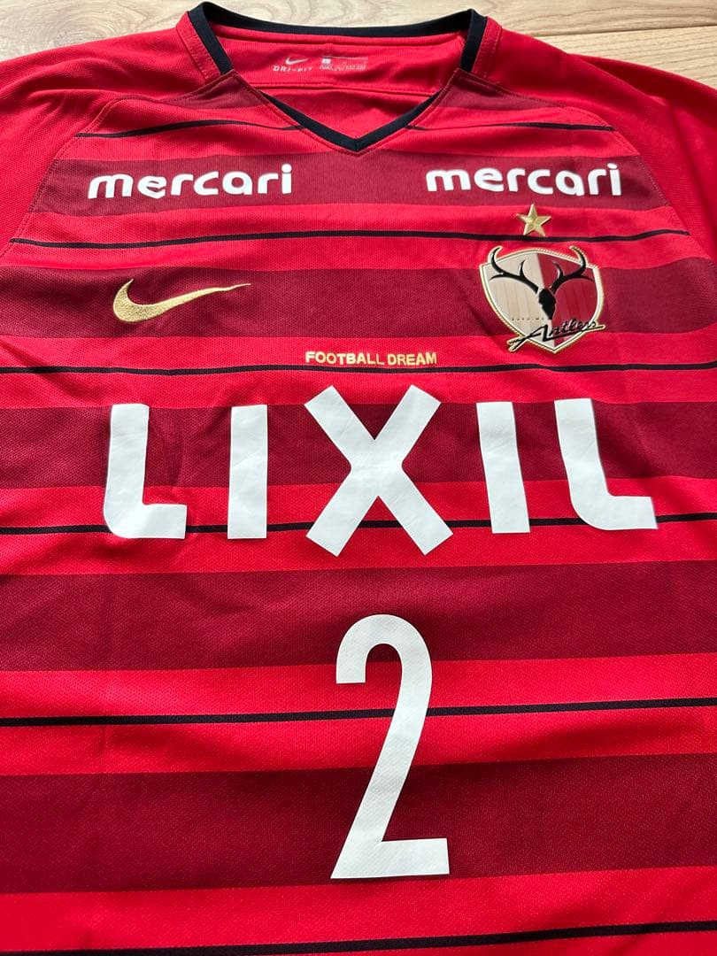 鹿島アントラーズ　 2018シーズンNIKEホームユニフォーム 内田篤人