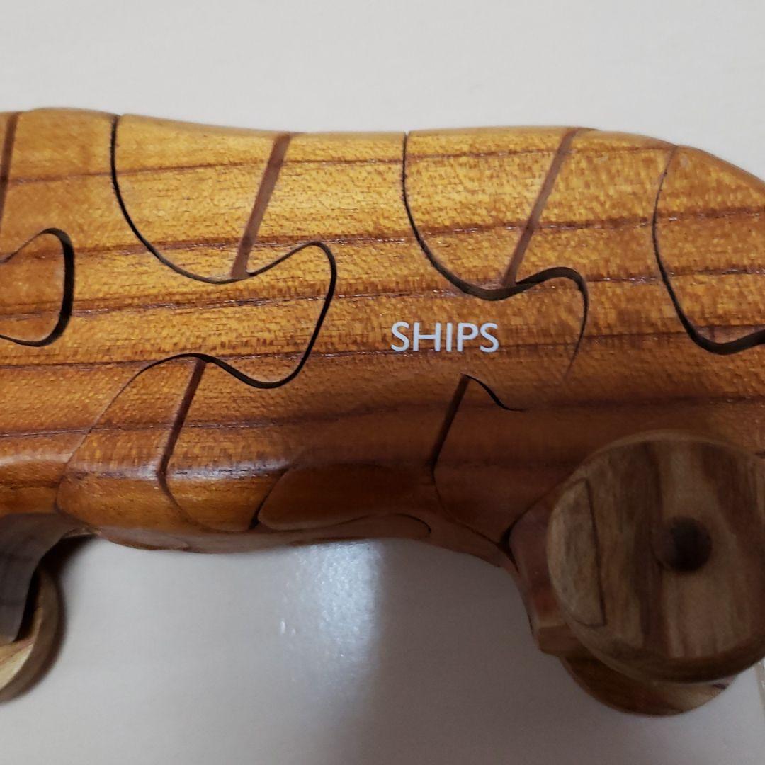 【激レア】SHIPS ノベルティ 木製立体パズル