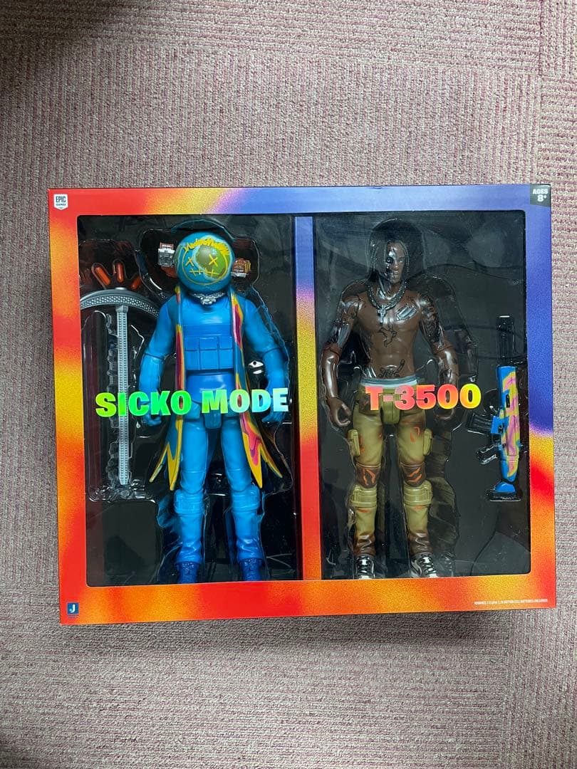 Travis Scott x Fortnite Sicko Modeフィギュア