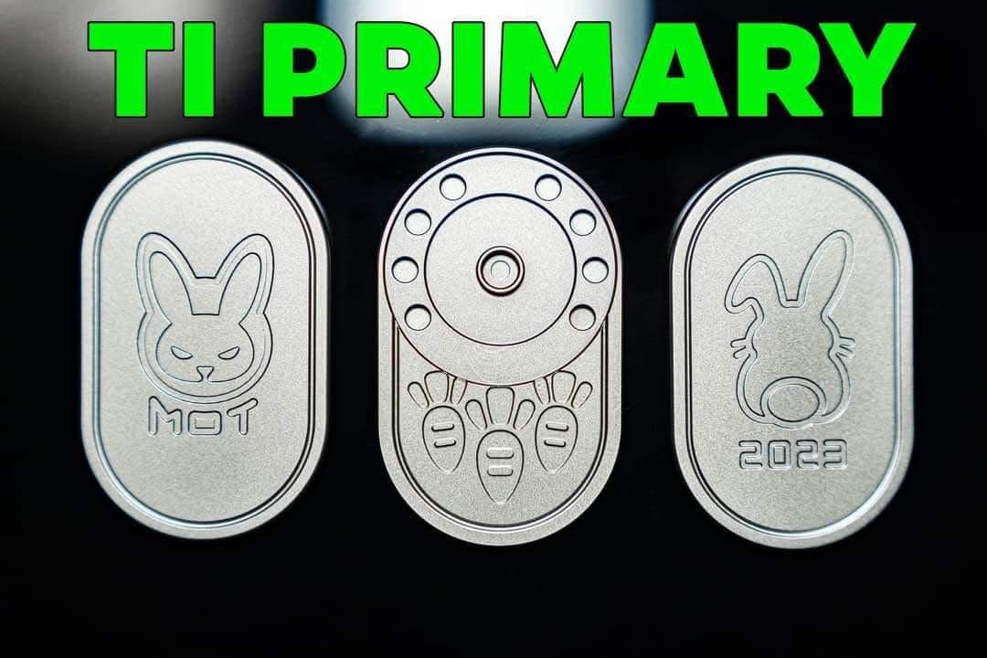 MOT Rabbit Rhythm Slider チタン製　フィジェットトイ