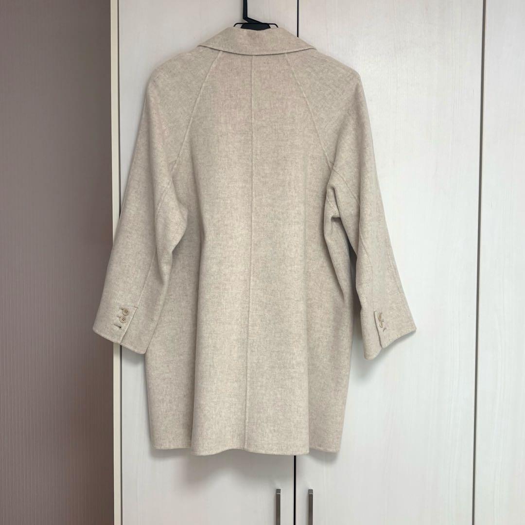 【Plage】 ハミルトンダブルミディコート ベージュ38