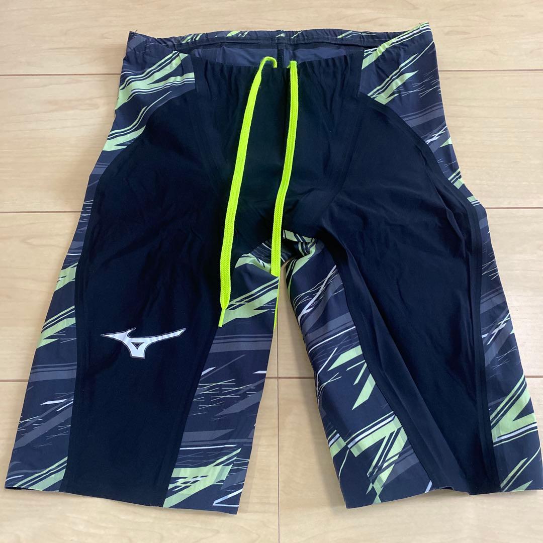 GX SONIC NEO Lサイズ（箱つき）競泳水着 黒/緑 ストライプ