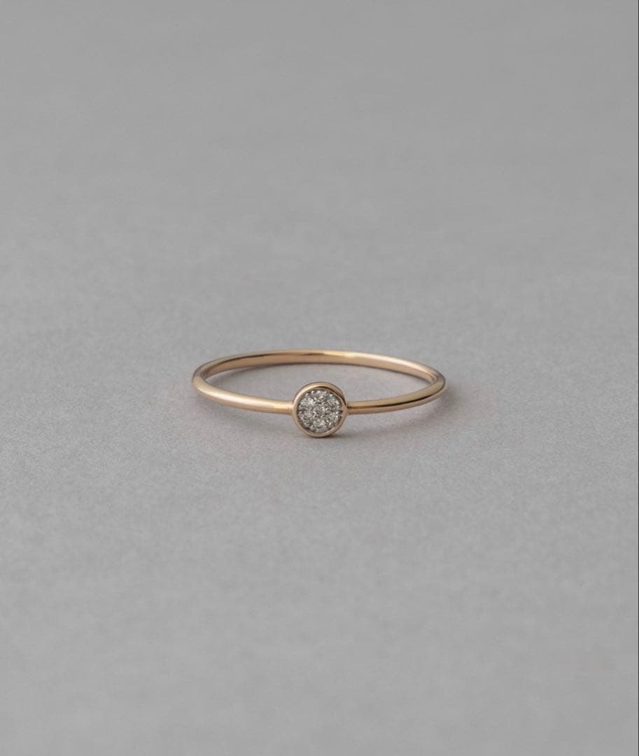 ete エテ 10YG ブリリアント ダイヤモンド リング