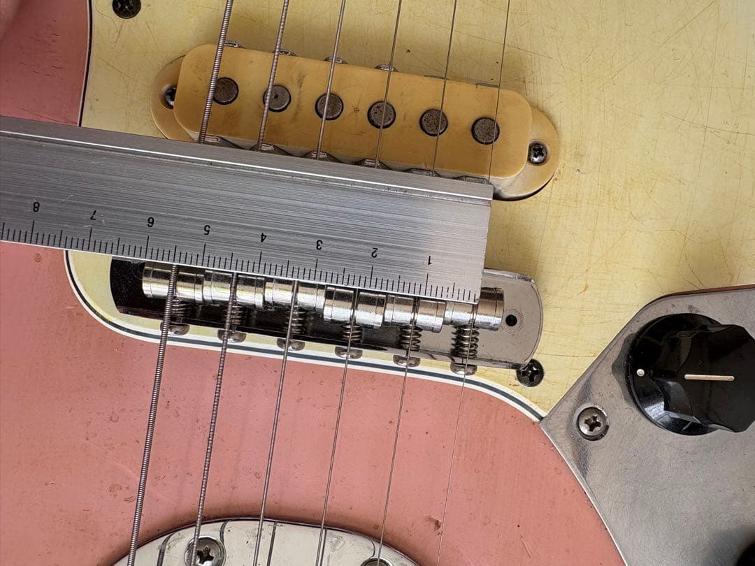 Fender Japan JG66 jaguar ピンク　ラッカー塗装　レリック