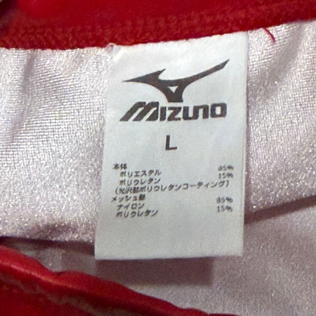 Mizuno 赤 競泳水着 水球用 ポロパン Lサイズ