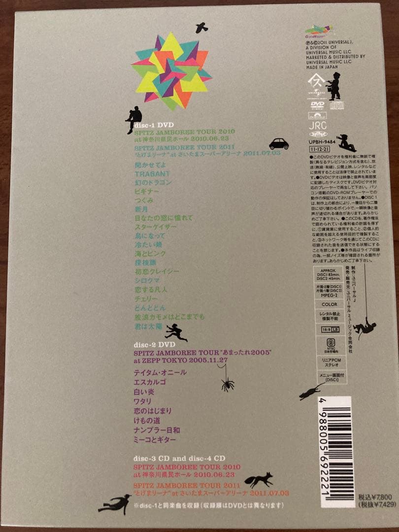 スピッツ DVD とげまる20102011(初回限定版)