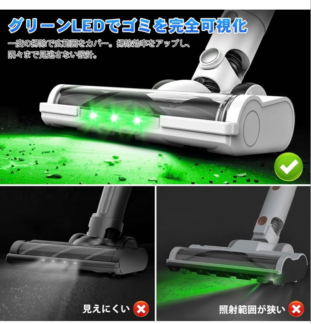 シャクヤク様【新品未使用】65000PA スティッククリーナー 本体 シルバー