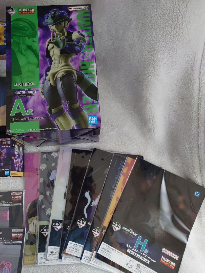 HUNTER×HUNTER 一番くじ セミコンプ、下位賞付き