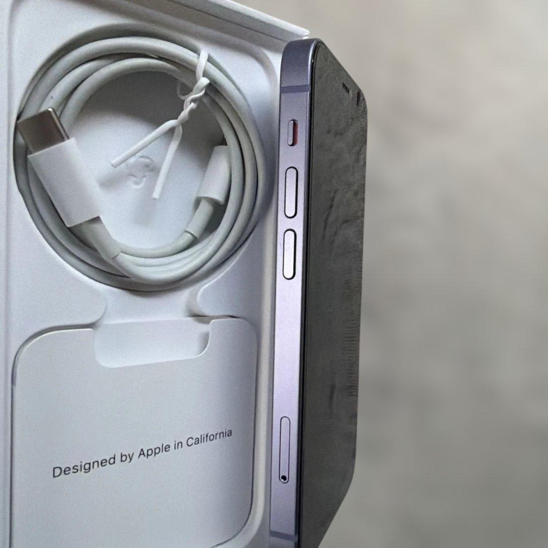 Apple iPhone 12 miniパープル 本体 充電ケーブル付き