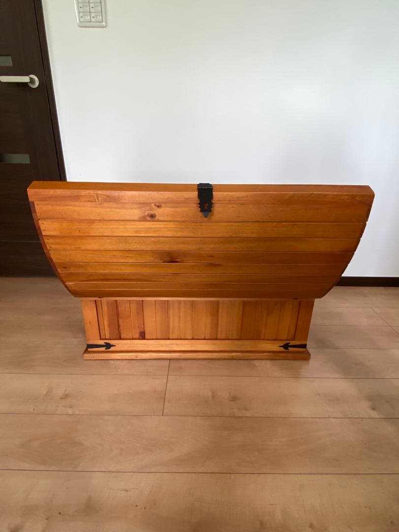 宝箱　大きいサイズ　アンティーク　木箱　海賊