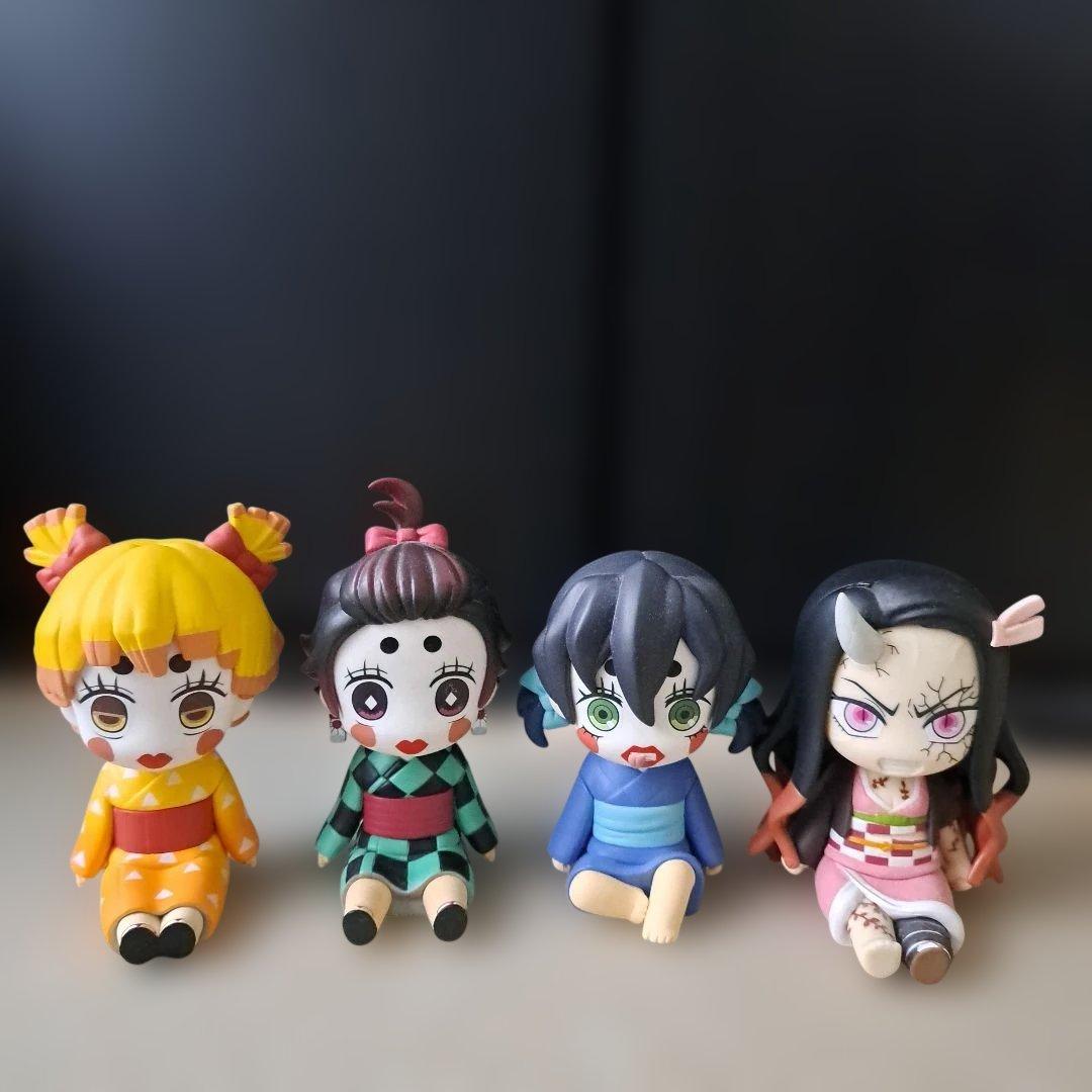 鬼滅の刃 善子 炭子 猪子 禰豆子 ぽてっとフィギュア