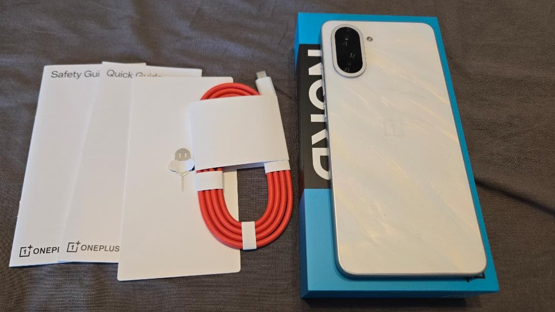 試用のみ「OnePlus Nord CE5」グローバル版8GB+256GB