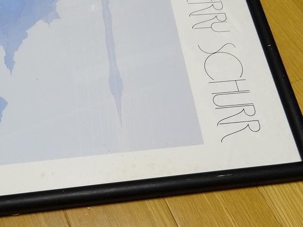 80年代 ジェリー・シュル セリグラフ シルクスクリーン アートポスター 当時物