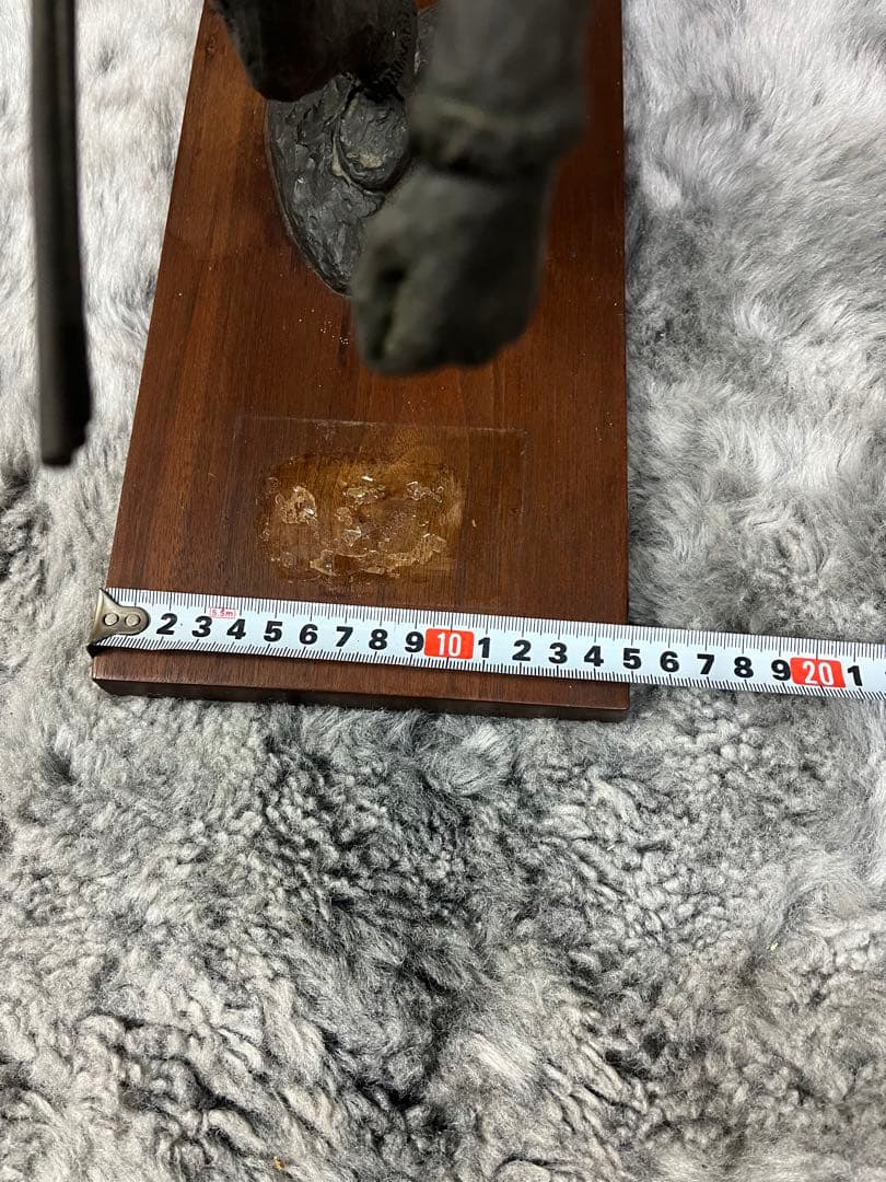 ブロンズ製　置物　彫刻　古美術　骨董　J. Holland