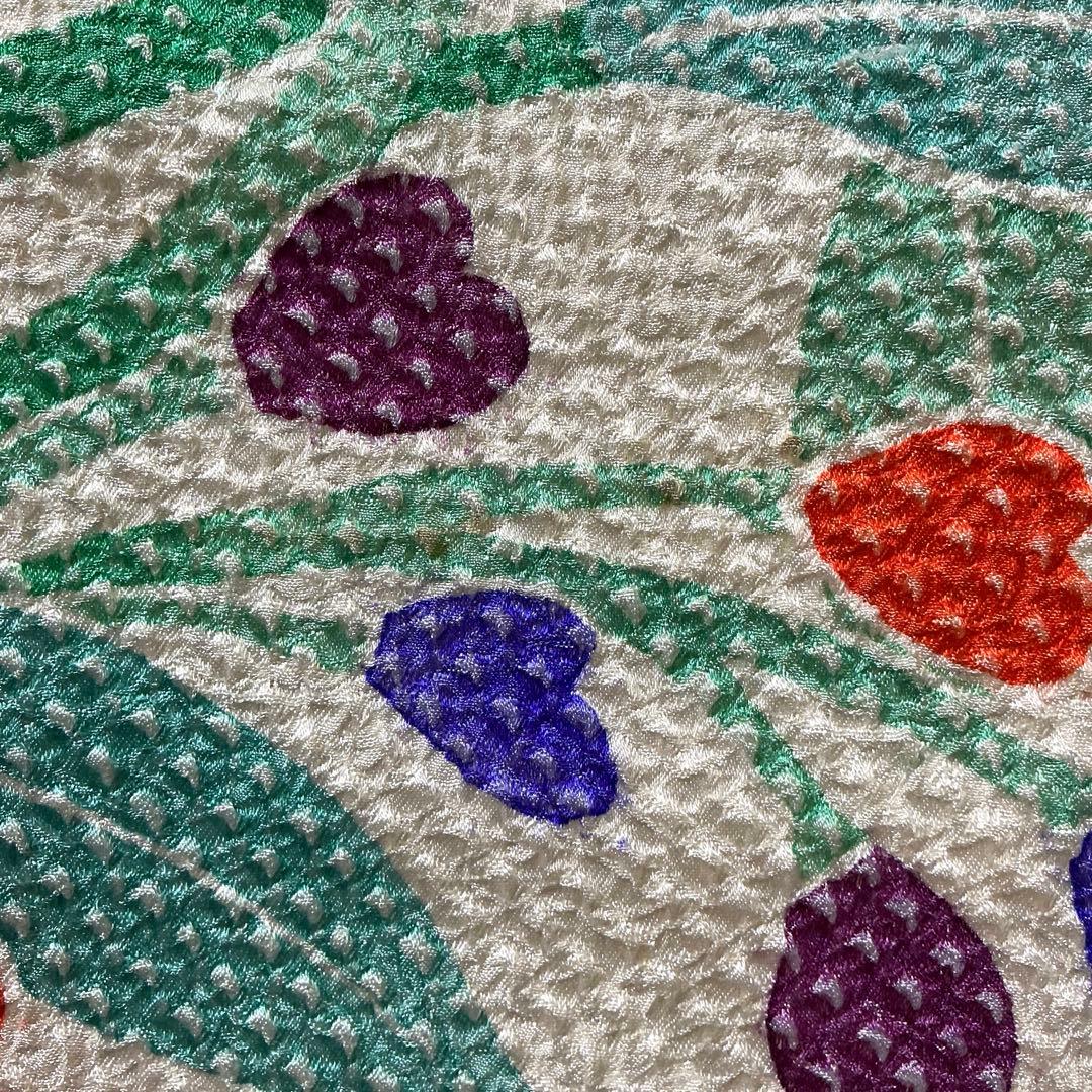 b86 藤娘きぬたや　本総絞り　振袖　正絹　棒衿　着物