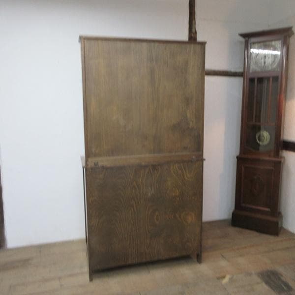 イギリス アンティーク 家具 ドレッサー カップボード キャビネット 6053e