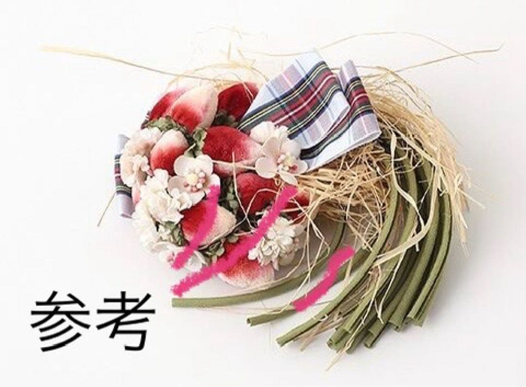 ピンクハウス・クランタータンブーケコサージュ