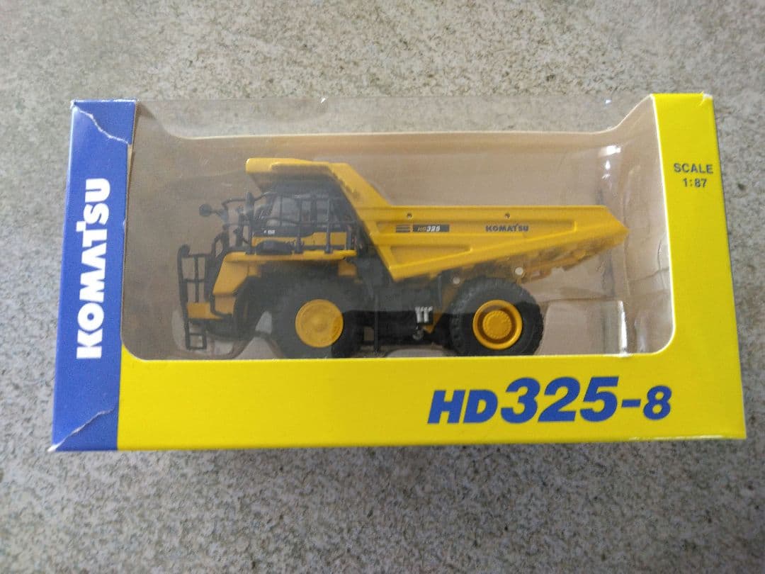 KOMATSU コマツ 株主優待 オリジナルミニチュアカー 5点セット