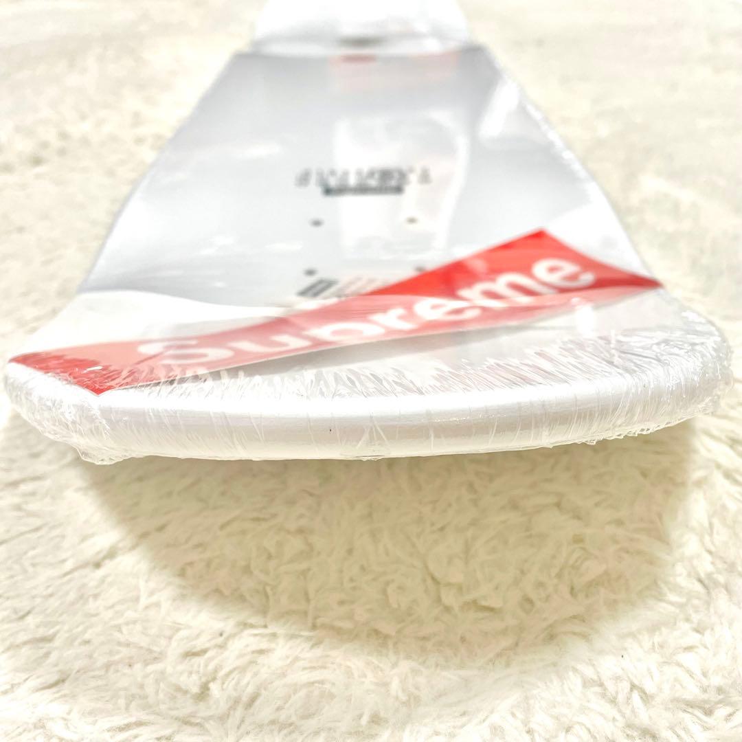 シュプリーム × MM6メゾンマルジェラ ナンバー ロゴ スケートボード ウッド