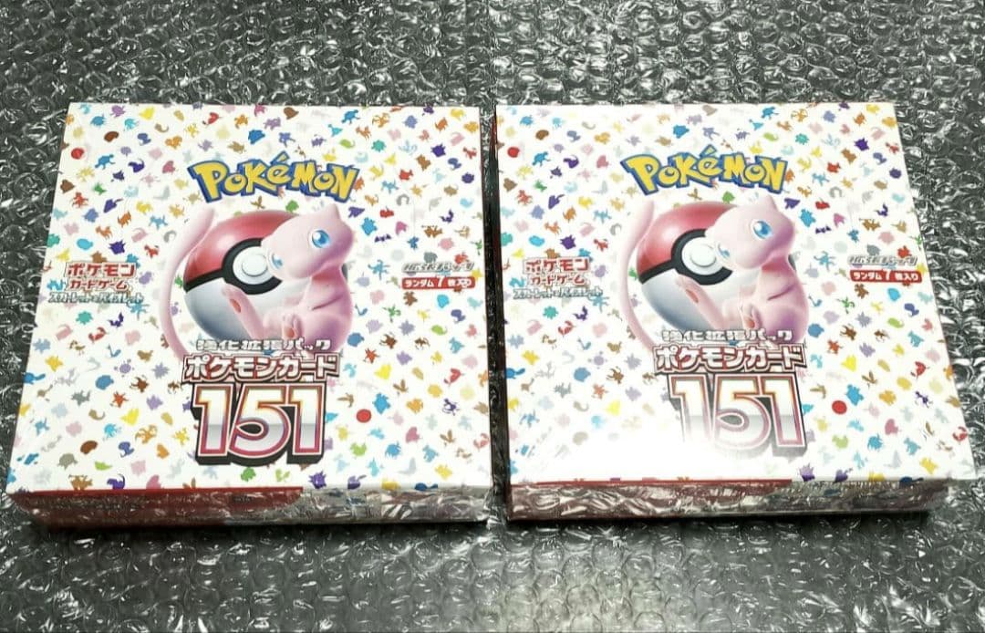 r*_様 ポケモンカード 151 未開封 シュリンク付き 2BOX ポケカ
