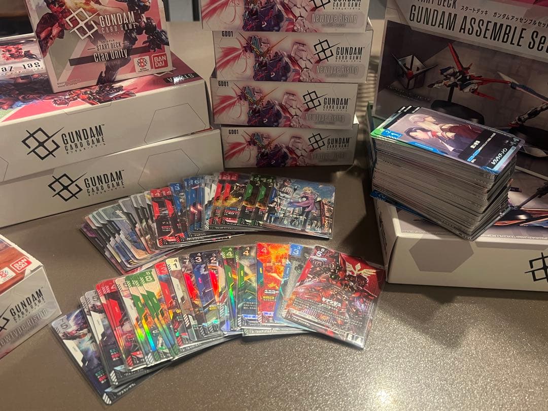 ガンダムカードゲーム　GUNDAM 引退セット