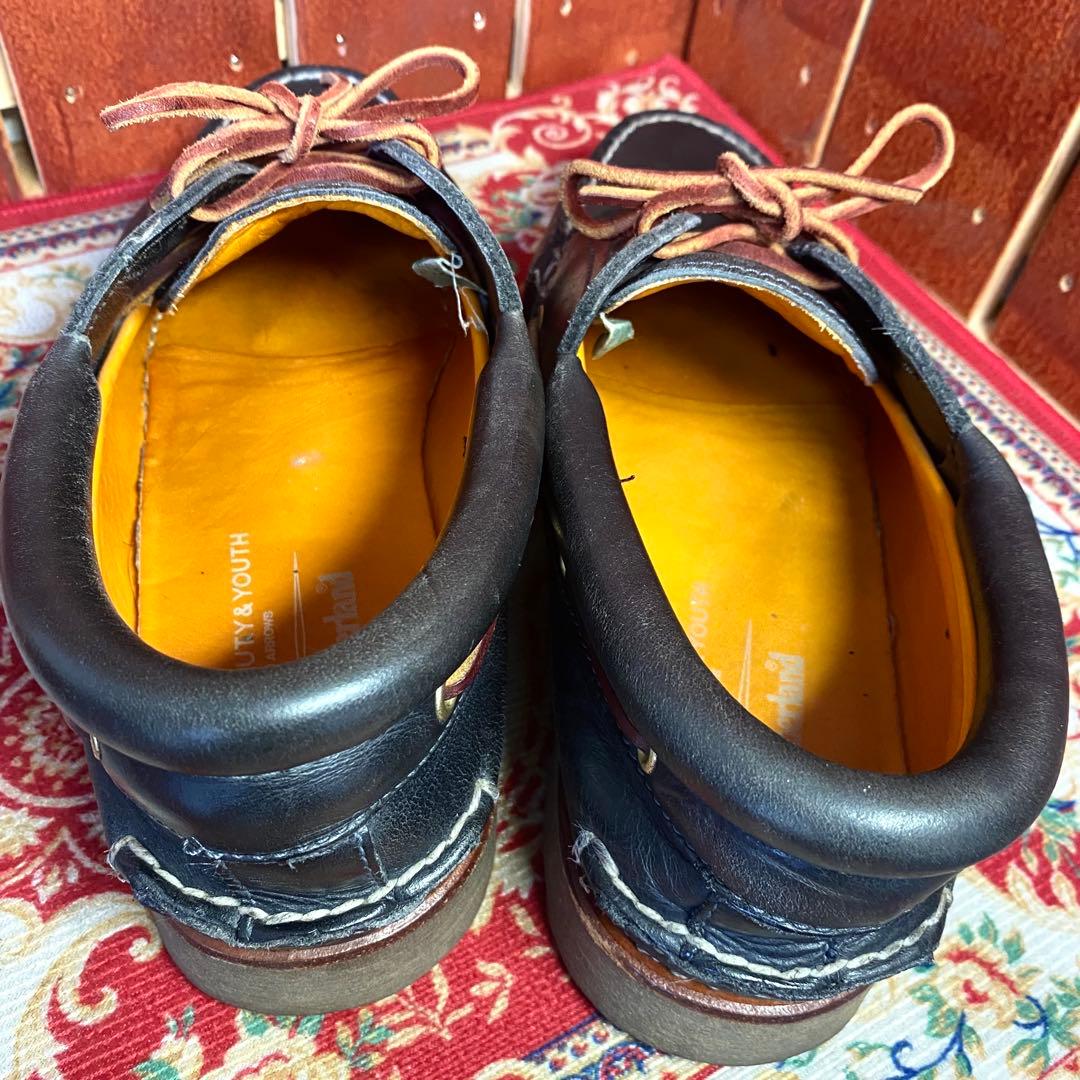 Timber land 3eye ブラック　8 W