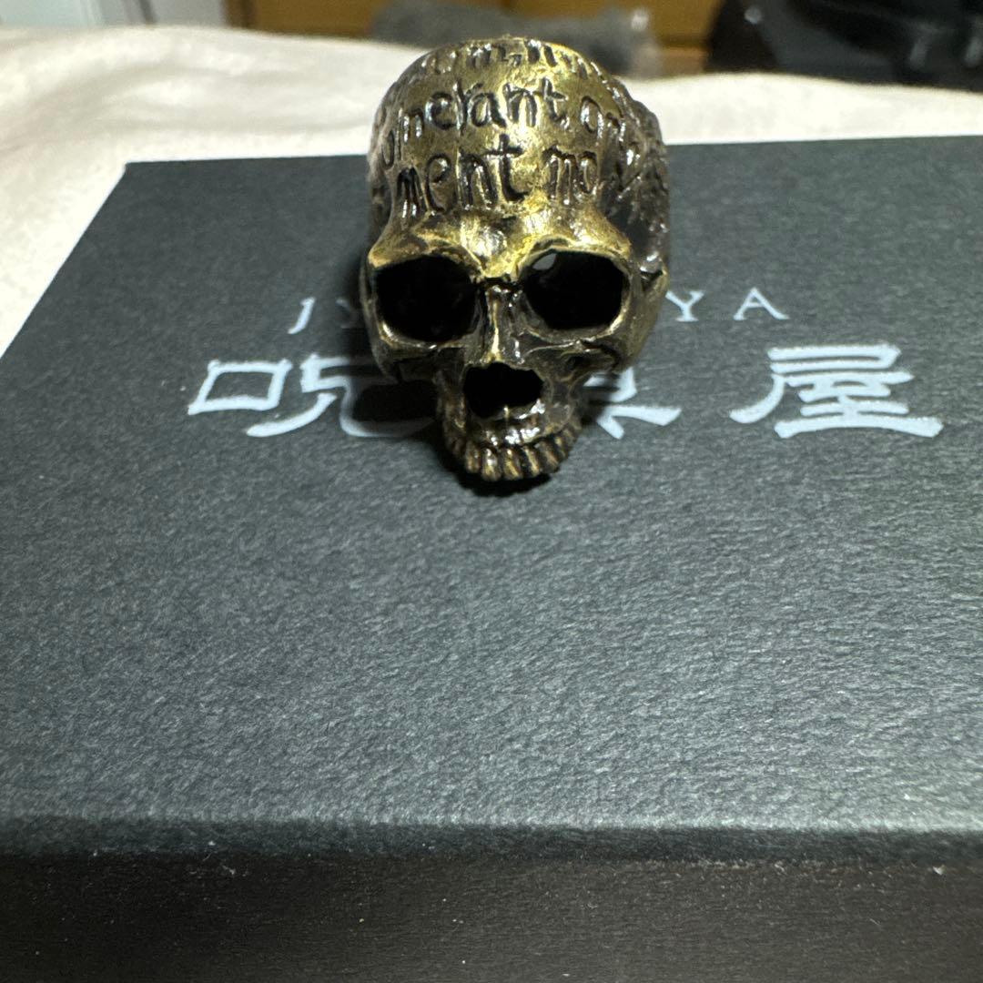 HYDE着用 メメントモリスカルリング 21号