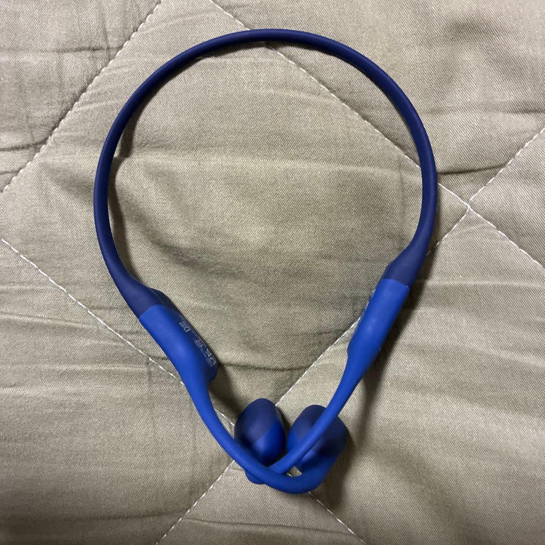 SHOKZ OpenRun 磁気充電　ブルー