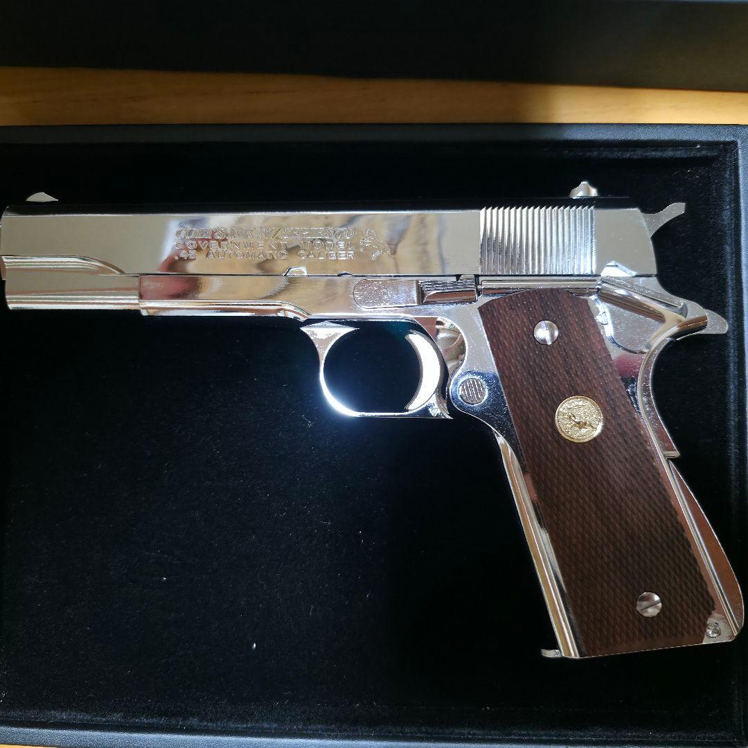 東京マルイ コルトガバメント シリーズ'70 ニッケルフィニッシュ