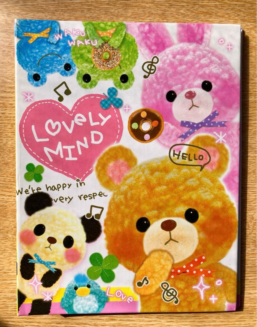 プロフィール帳　クラックス　平成レトロ　平成　パンダ　くま　うさぎ　鳥　crux