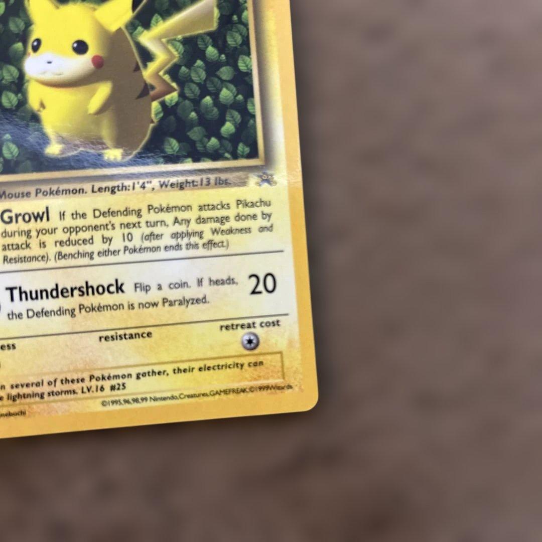 英語版　Pikachu ピカチュウ　60HP コロコロ　プロモ